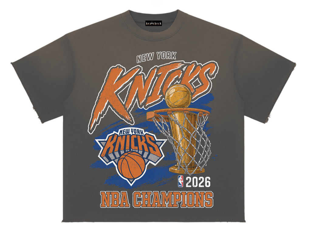 Knicks Retro Champs Sun Fade Tee