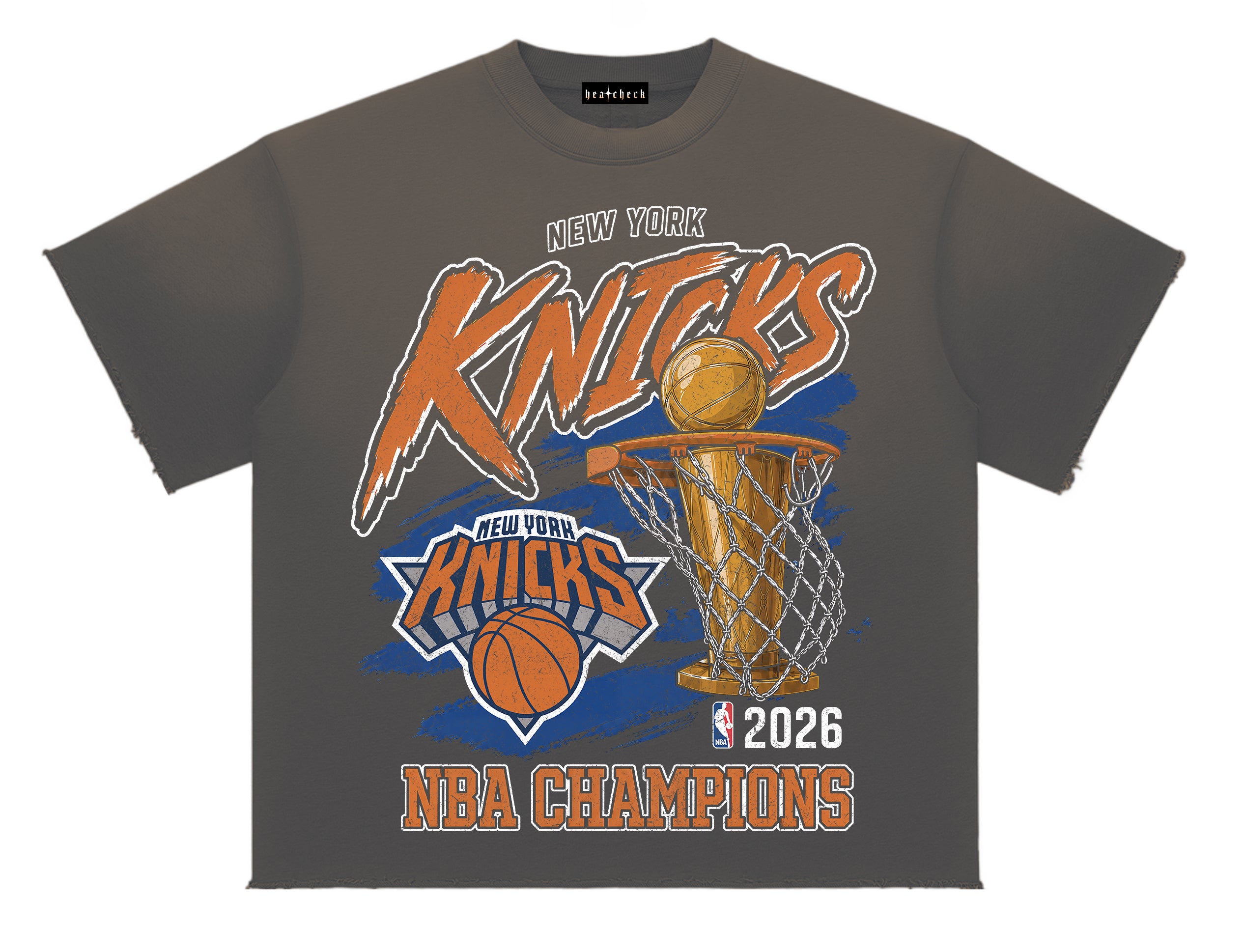 Knicks Retro Champs Sun Fade Tee